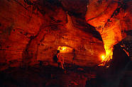 В пещере "Чертова Нора"